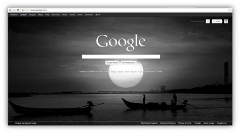 How to change Google Homepage Background