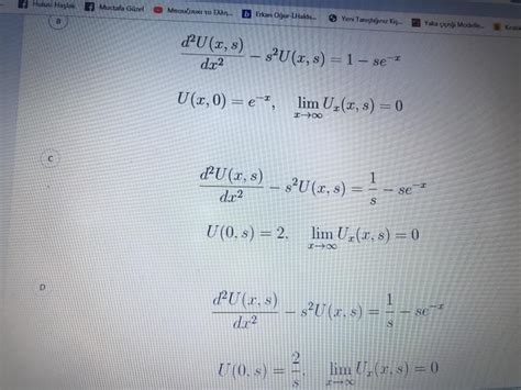 Solved Soru 3 5 Puan Find The Laplace Transform Of The Chegg