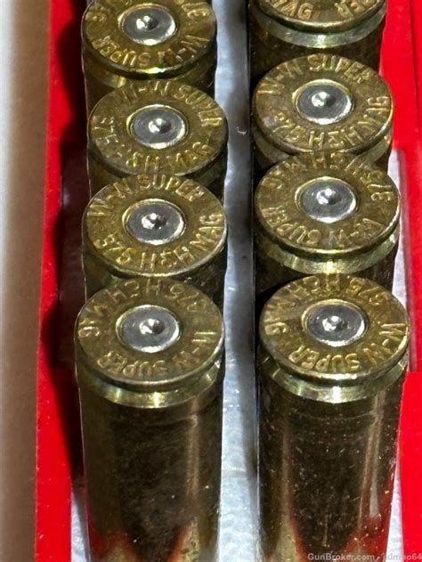 40 Pieces Of Winchester 375 Handh Mag 1x Fired Brass Cases Reloading Brass At