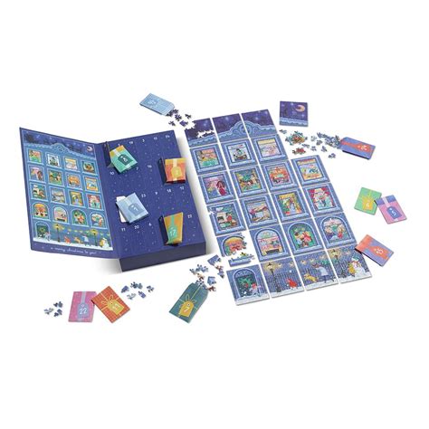 The Holiday Advent Calendar Jigsaw Puzzle - Hammacher Schlemmer