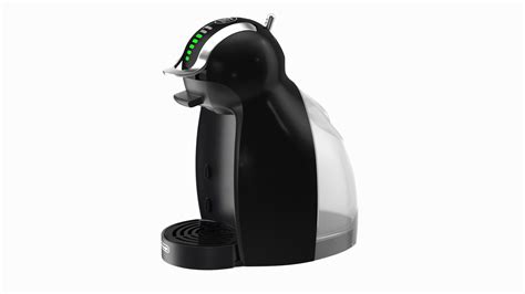 Dolce Gusto Capsule Coffee Machine Black Rigged D Model Turbosquid