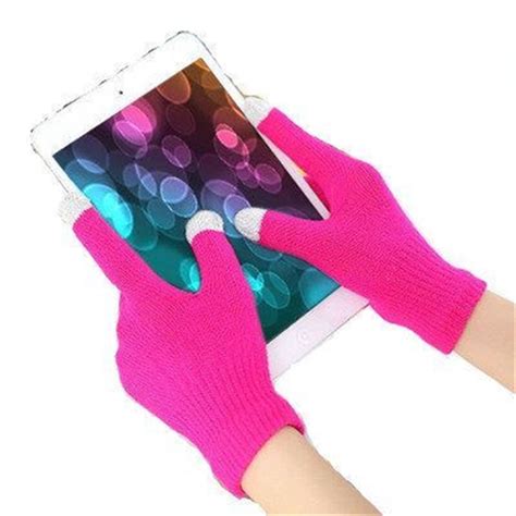 Colorful Touch Screen Winter Gloves,RP-0697,Red River Promos