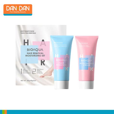 Jual Bioaqua Hair Removal Set G G Shopee Indonesia