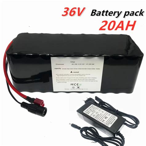 36V 20Ah Electric Bicycle Battery Built In 20A BMS Lithium Battery Pack