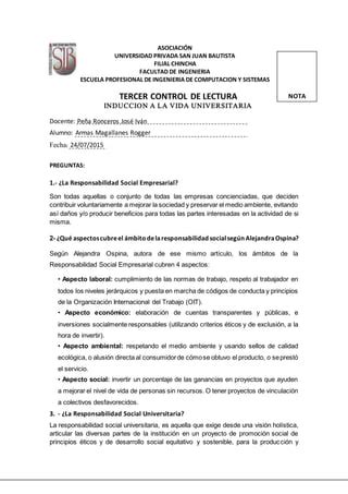 Tercer Control De Lectura Resuelta PDF