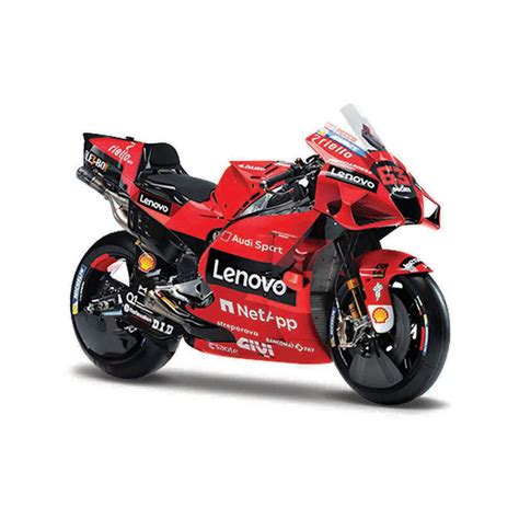 Miniature Ducati Desmosedici Gp Team Lenovo N Francesco Bagnaia