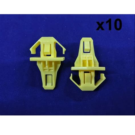 Set Of For Honda Cr V Bumper Moulding Clips Nylon T A In