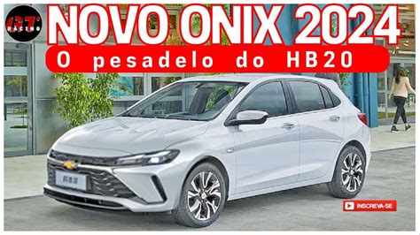 NOVO ONIX 2024 MELHOR QUE HB20 E POLO YouTube