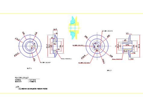 Adjustable Pulley Dwg Drawing Thousands Of Free Cad Blocks