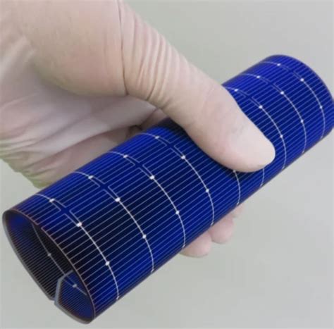 Building Large Scale Flexible Solar Cells