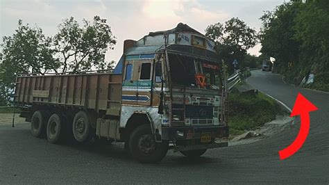 Load Lorry And Empty Truck Dhimbam Risk Ghat Driving Tn Youtube