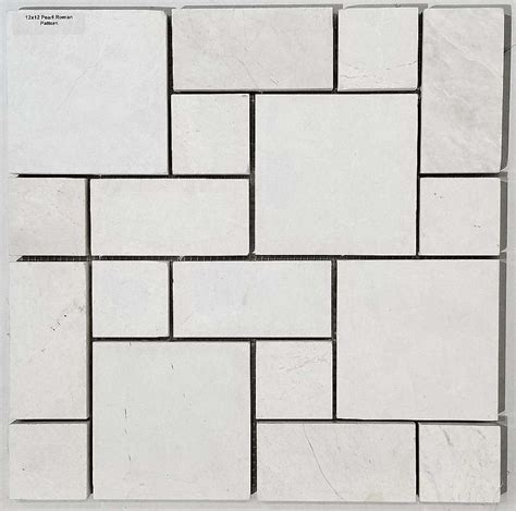 TRUSA TILE & STONE - ROMAN PATTERN MOSAICS COLLECTION - The Reno Superstore