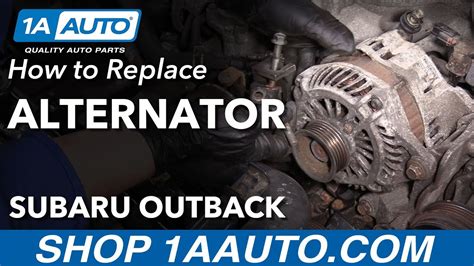 How To Replace Alternator 04 09 Subaru Outback YouTube