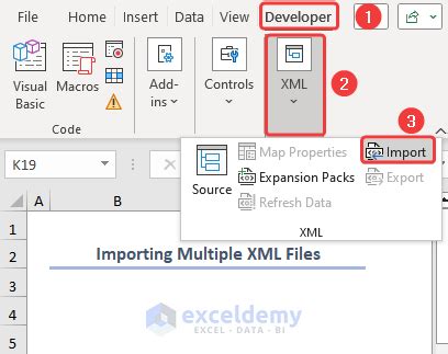 How To Import Xml Data File Into Excel Quick Methods Exceldemy