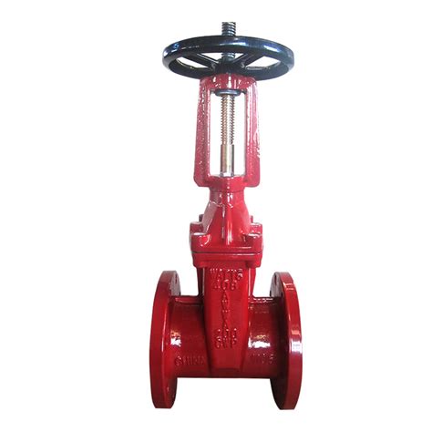 DN200 Cast Iron Rising Gate Valve Of Rising Stem Stem Gate Valve And