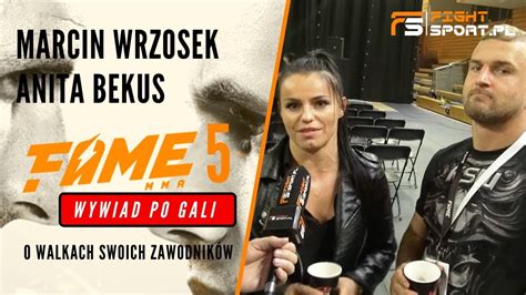 Eksportowa para polskiego MMA Anita Bekus Marcin Wrzosek o występie