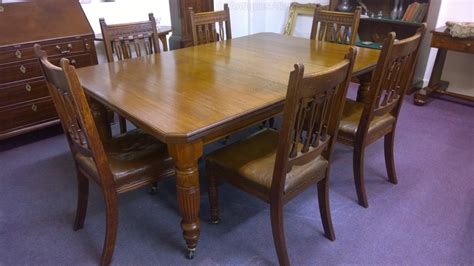 Set Of Six Oak Dining Chairs Late 1800s Antiques Atlas