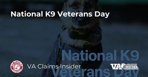 National K9 Veterans Day