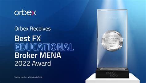 Orbex Awarded Best FX Educational Broker In MENA Orbex PRLog