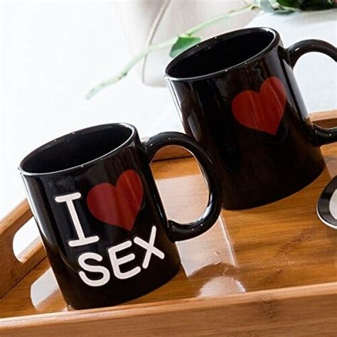 Mug Thermoréactif I Love Sex Objet Coquin Et Sexy Mr Etrange