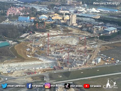 Photos Aerial Look At Construction Of Walt Disney Studios Park