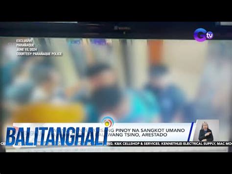 Chinese At Pinoy Na Sangkot Umano Sa Pamamaril Sa Tsino Arestado