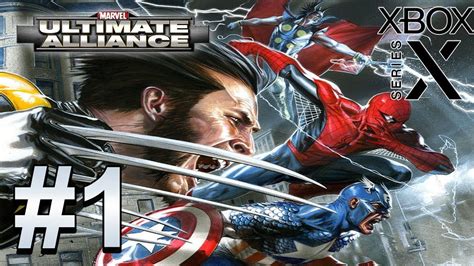 Marvel Ultimate Alliance Xbox Series X Gameplay Walkthrough Part 1