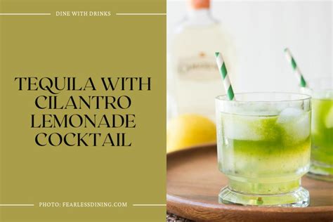 19 Cilantro Cocktails To Spice Up Your Nightlife Dinewithdrinks