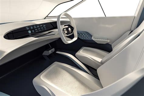 Premium Photo | Car interior with sleek surfaces minimalist design and ...