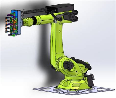 机器人and抓手3d模型下载 三维模型 Step模型 制造云 产品模型