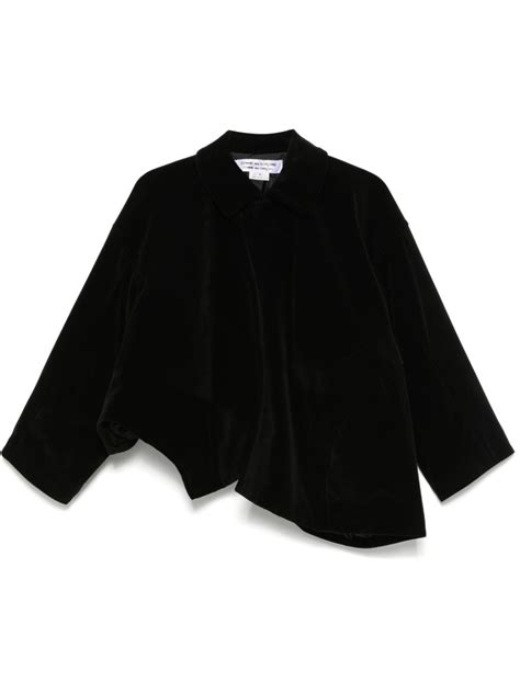 Comme Des Garçons Comme Des Garçons Velvet Jacket | Black | FARFETCH