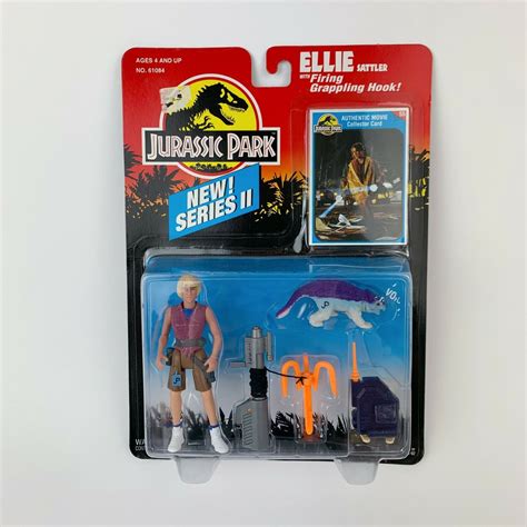 Mavin | Jurassic Park Ellie Sattler Series 2 Vintage 1993 Action Figure ...