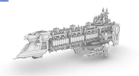 Stl File Bfg Imperial Battleship Emperor And Retribution Class 🎲 ・3d Print Model To Download・cults