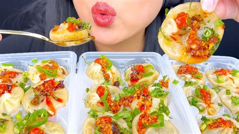 Asmr Pho Soup Dumplings Eating Sounds Asmr Phan Youtube