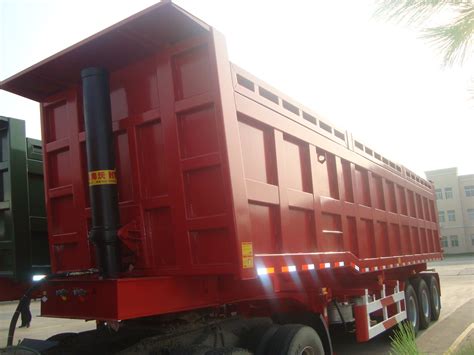 Vehicle Master Coal Or Gravel Aggregate Transport Rear Hydraulic