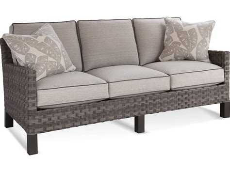 Braxton Culler Outdoor Luciano Granite Wicker Cushion Sofa Bco414011
