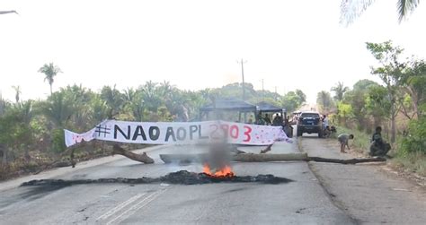 Ind Genas Bloqueiam Rodovias No Maranh O Em Protesto Contra O Marco