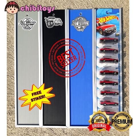 Jual Rak Gantung Hot Wheels Matchbox Display Blister Reguler Panjang 50 Cm Desain Baru Min 3