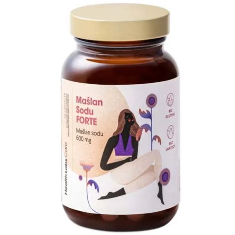 HEALTHLABS CARE MAŚLAN SODU FORTE Sodium butyrate FORTE 60 Capsules 28