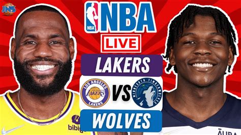 Nba Live Los Angeles Lakers Vs Minnesota Timberwolves Nba Live Game