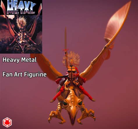 Heavy Metal Taarna 3D model 3D printable | CGTrader