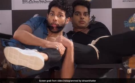 Phone Bhoot Siddhant Chaturvedi Ishaan Khatter Didn T See Katrina