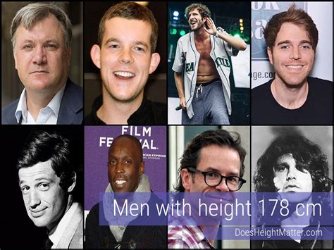 178 cm Male Celebrities - DHM