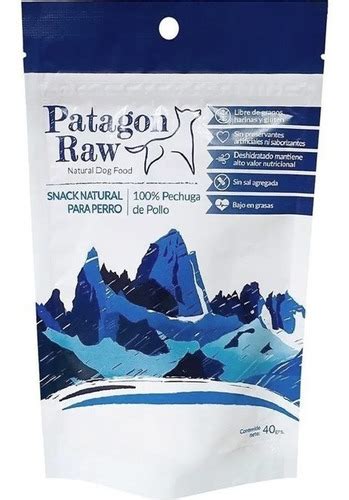 Snack Natural Para Perros Patagon Raw Pechuga De Pollo G Cuotas Sin