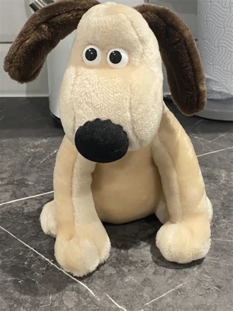 VINTAGE GROMIT PLUSH Soft Toy Wallace Gromit Born To Play 1989