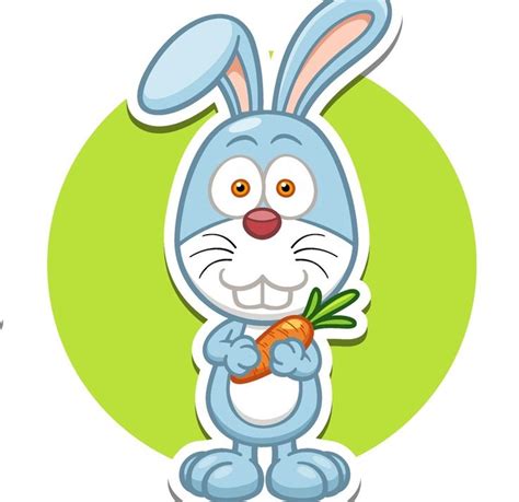 Зайчик — картинка на детский шкафчик — Все для детского сада | Desenhos ...