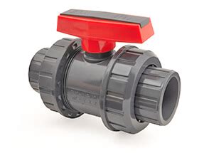 Inch PVC Double Union Ball Valves For Pressure Systems