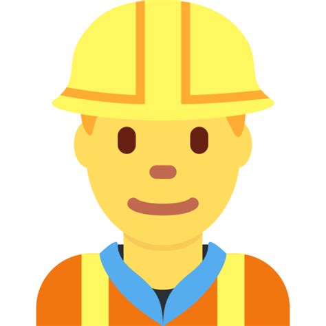 Trabalhador De Construção Civil Emoji