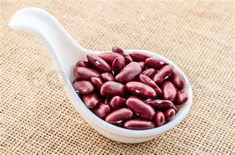 Red Bean Seeds Stock Image Colourbox