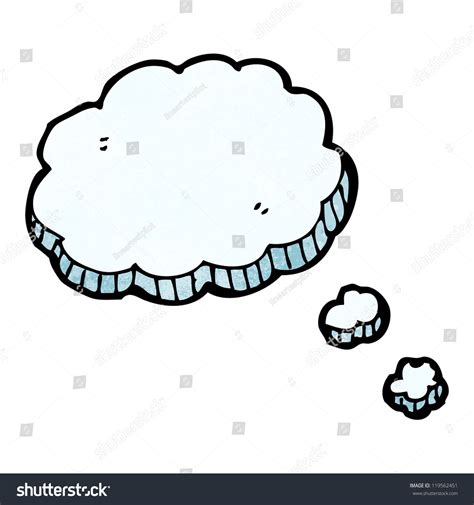 Cartoon Thought Cloud Stock Vector Illustration 119562451 Shutterstock